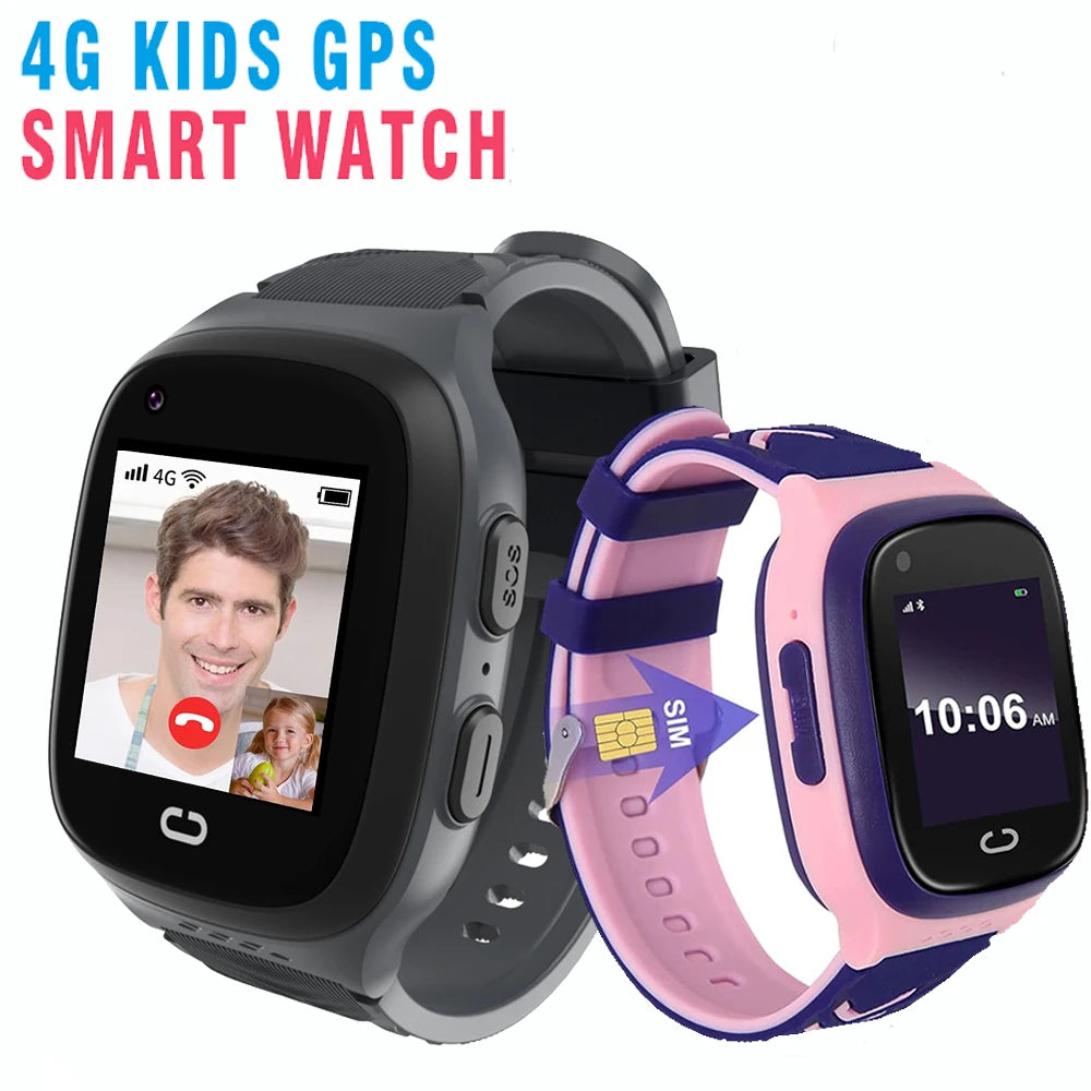 2024 Smart Watch for Kid 4G Sim Card Video Call 